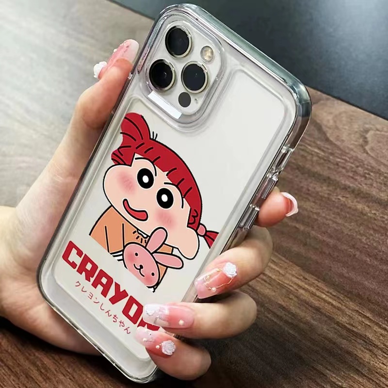 Ốp Điện Thoại Silicon TPU Mềm Trong Suốt In Họa Tiết Dễ Thương Cho IPhone 14 13 12 Pro Max 11 XS XR X 8 7 6S Plus