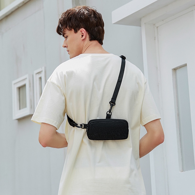 Túi Đeo Hông Mini Đựng Điện Thoại / Tiền Xu Chất Liệu Nylon