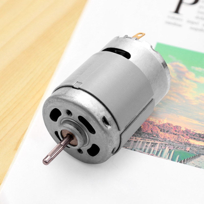 Mô Tơ Siêu Lớn DC3-12V Johnson380 Tốc Độ Cao Với Động Cơ 2.3mm