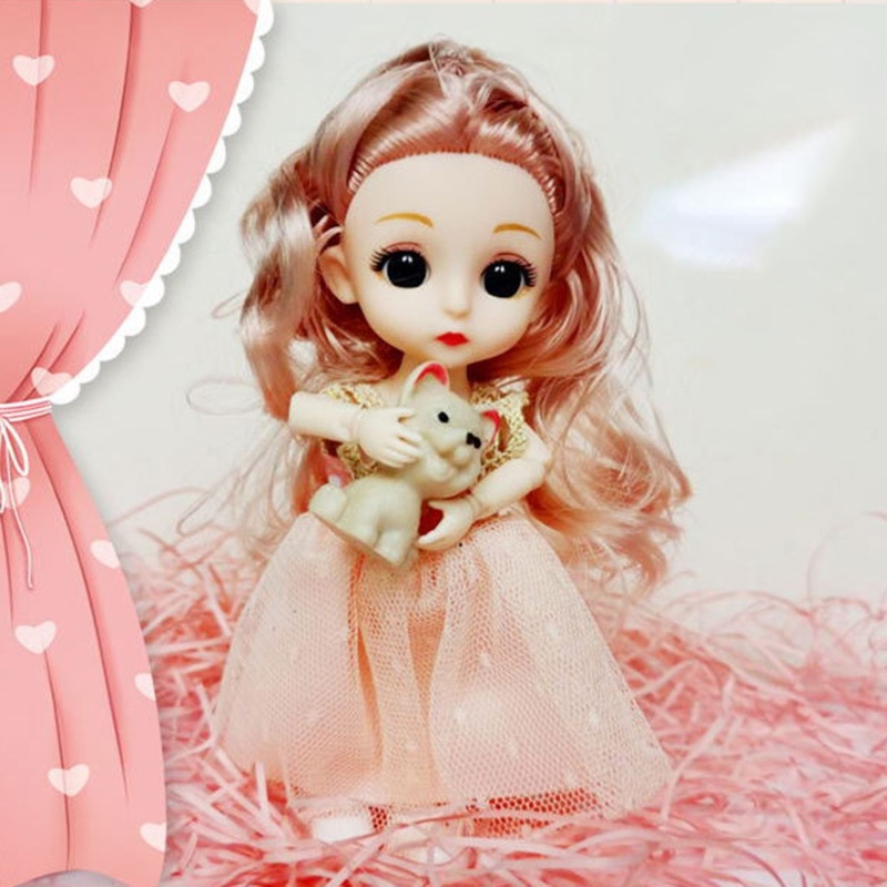 Bộ 4 Búp Bê Mini 5 inch Dành Cho Bé Gái