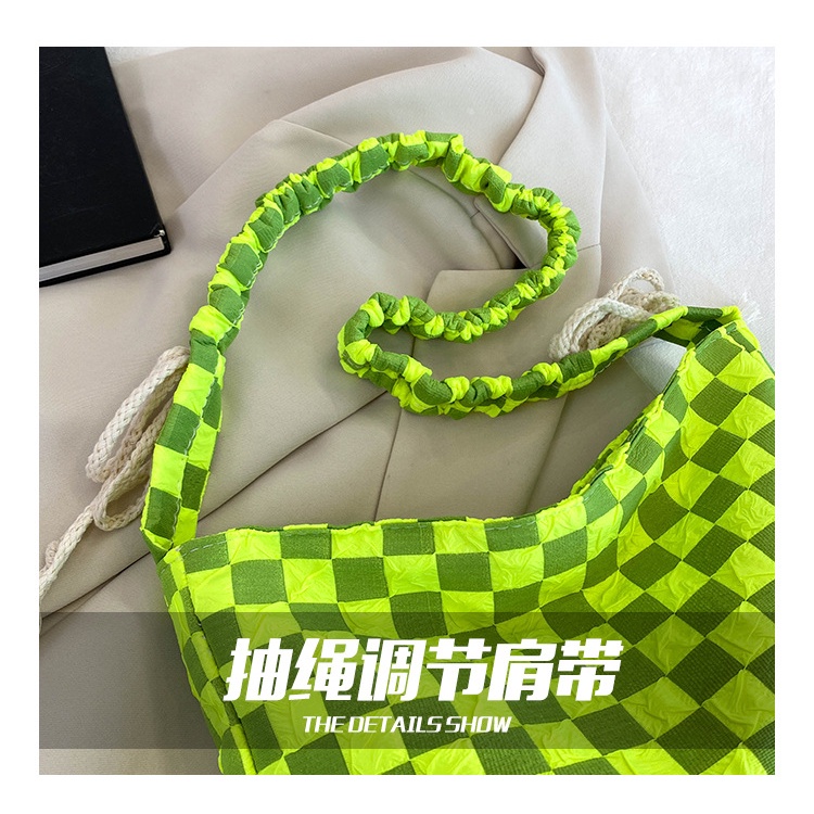 Balo Cỡ Lớn Họa Tiết Sọc Caro Thời Trang Cho Nữ