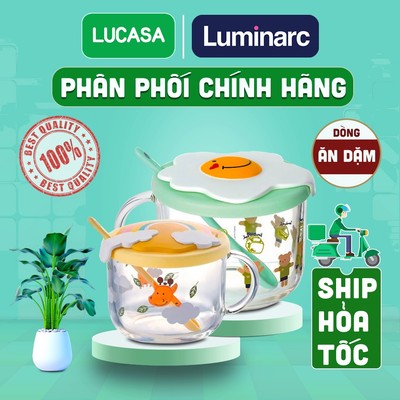 Chén Ăn Dặm Thủy Tinh Đổi Màu Luminarc 500ml | Phân Phối Chính Hãng