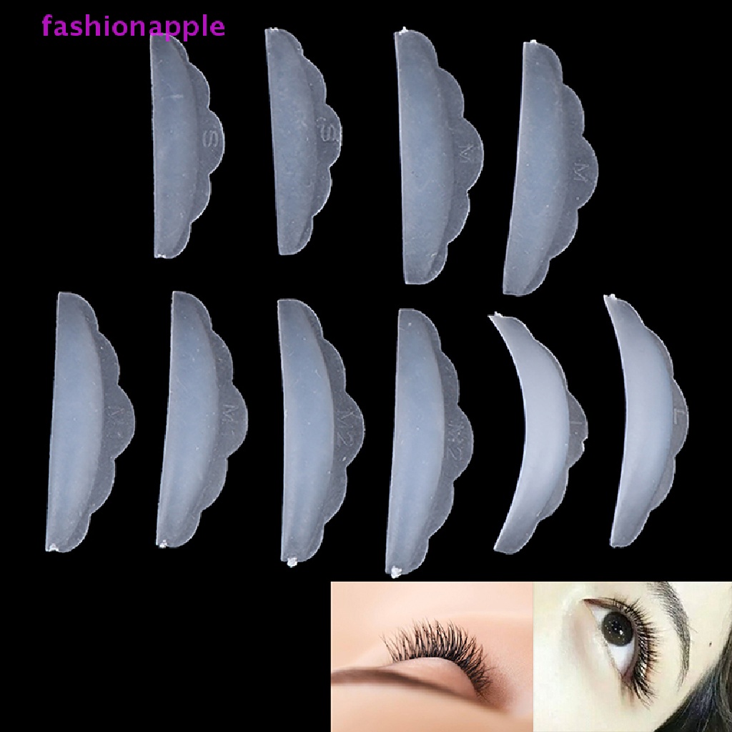 Bộ 5 Cặp Đệm Silicone Hỗ Trợ Uốn Mi Giả 3D