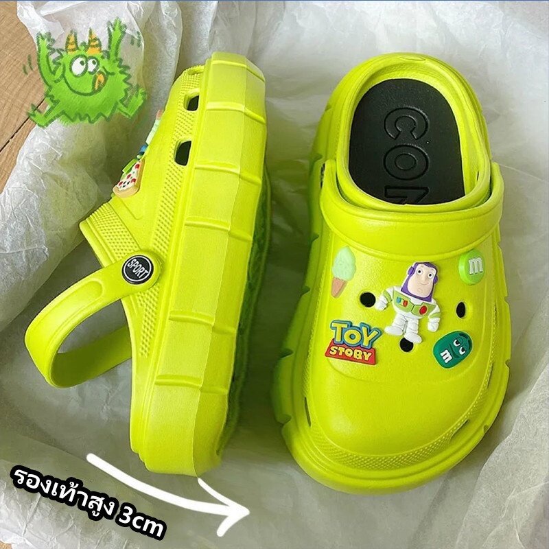 JINSHIHUI dép nữ fashion sandal nữ sục dép quai hậu nữ dép bánh mìgiày FEB1101