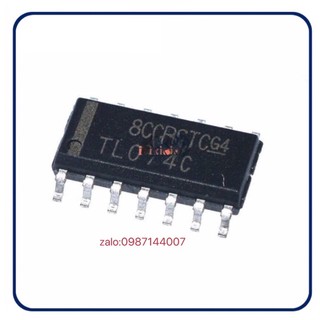 Tl074cdr tl074c tl074 074 sop-14 mới