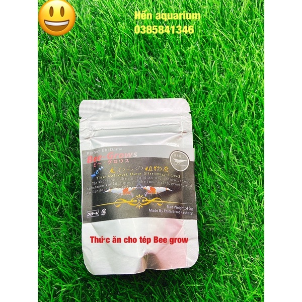 Thức ăn cho tép cảnh Bee grow Thức ăn Nhật bàn chuyên dụng cho tép- cám tốt nhất cho tép