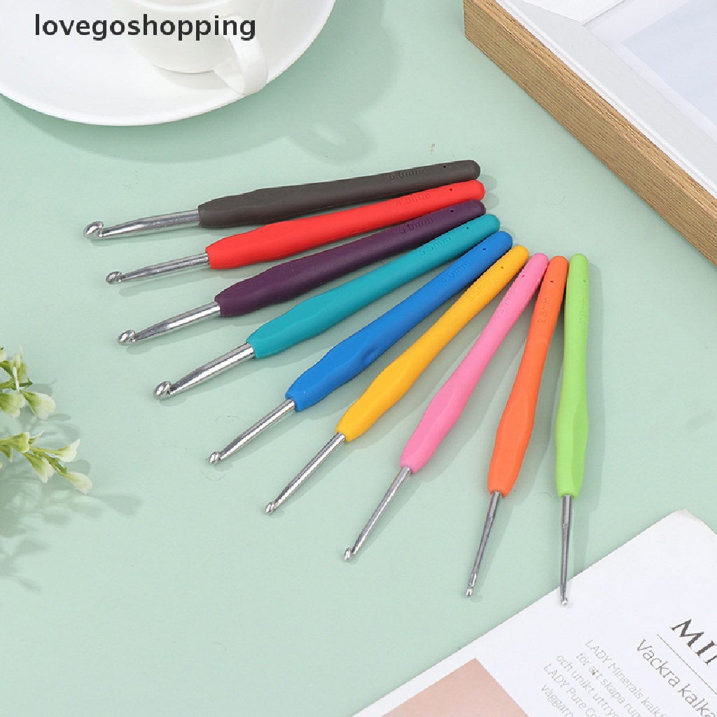 1 Cây Móc Len Tay Cầm Cao Su Mềm 2.0-6.0Mm