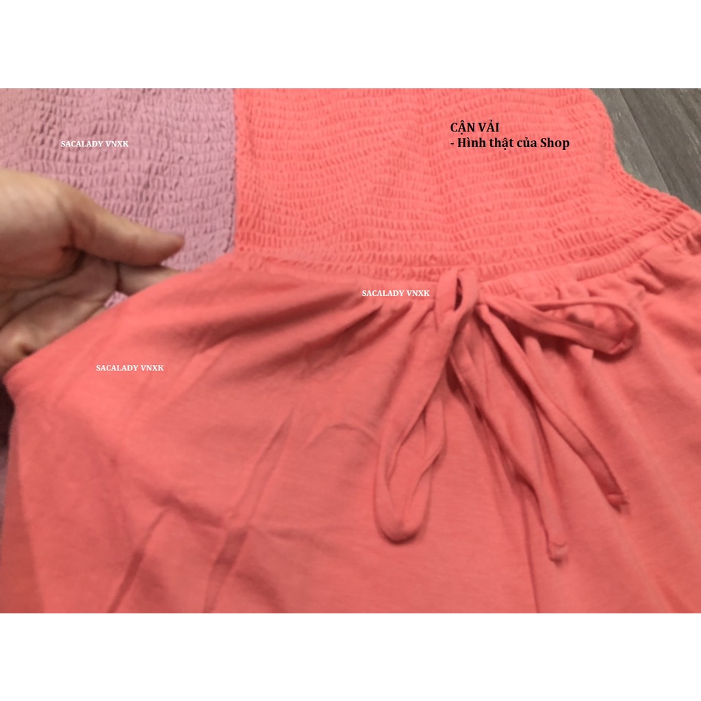 Jumpsuits Ống Short Zenana Cột Eo - 3686