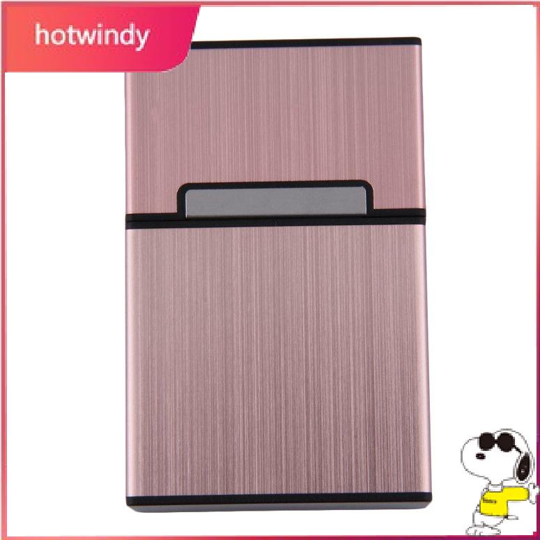 【88Fast delivery】Light Aluminum Cigarette Cigar Case Pocket Box Container Storage Holder