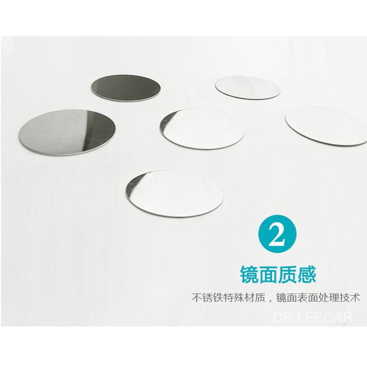 Bộ 5 Miếng Dán Nam Châm Siêu Mỏng Cho Điện Thoại Trên Xe Hơi B8GP
