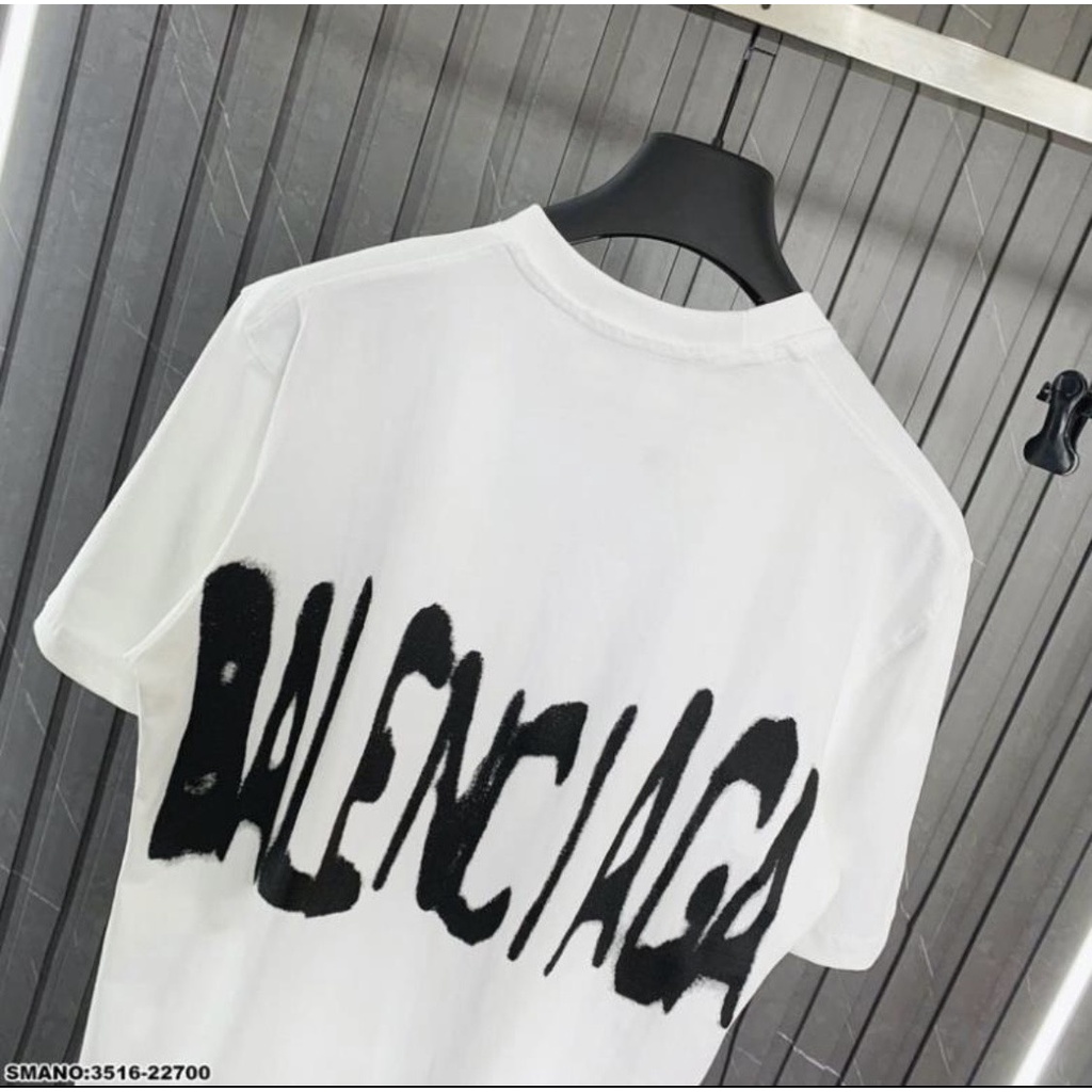 Áo Phông GUCCI BALENCIAGA Chất Liệu Cotton Hình In 5D - Áo Phông Cổ ...