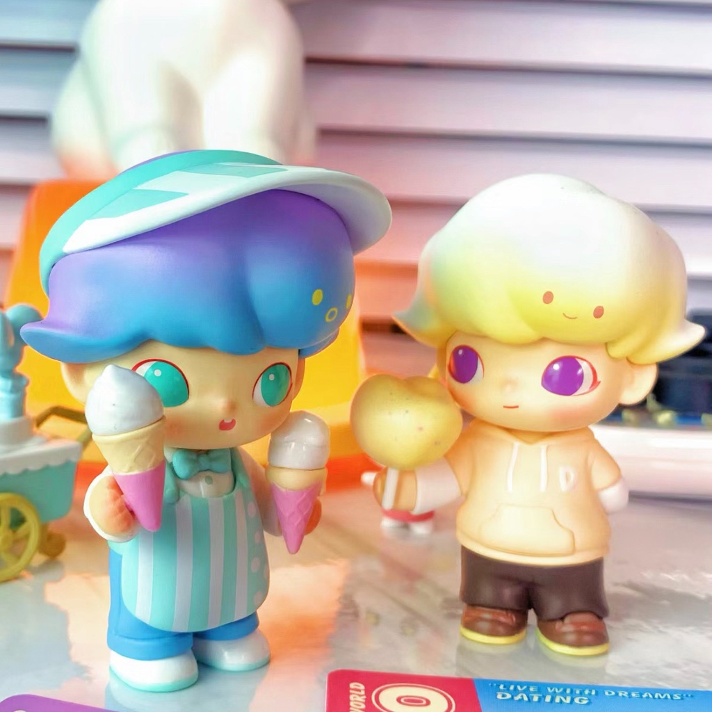 Búp Bê POPMART DIMOO Dating Day Series Có Hộp Quà Tặng Trang Trí