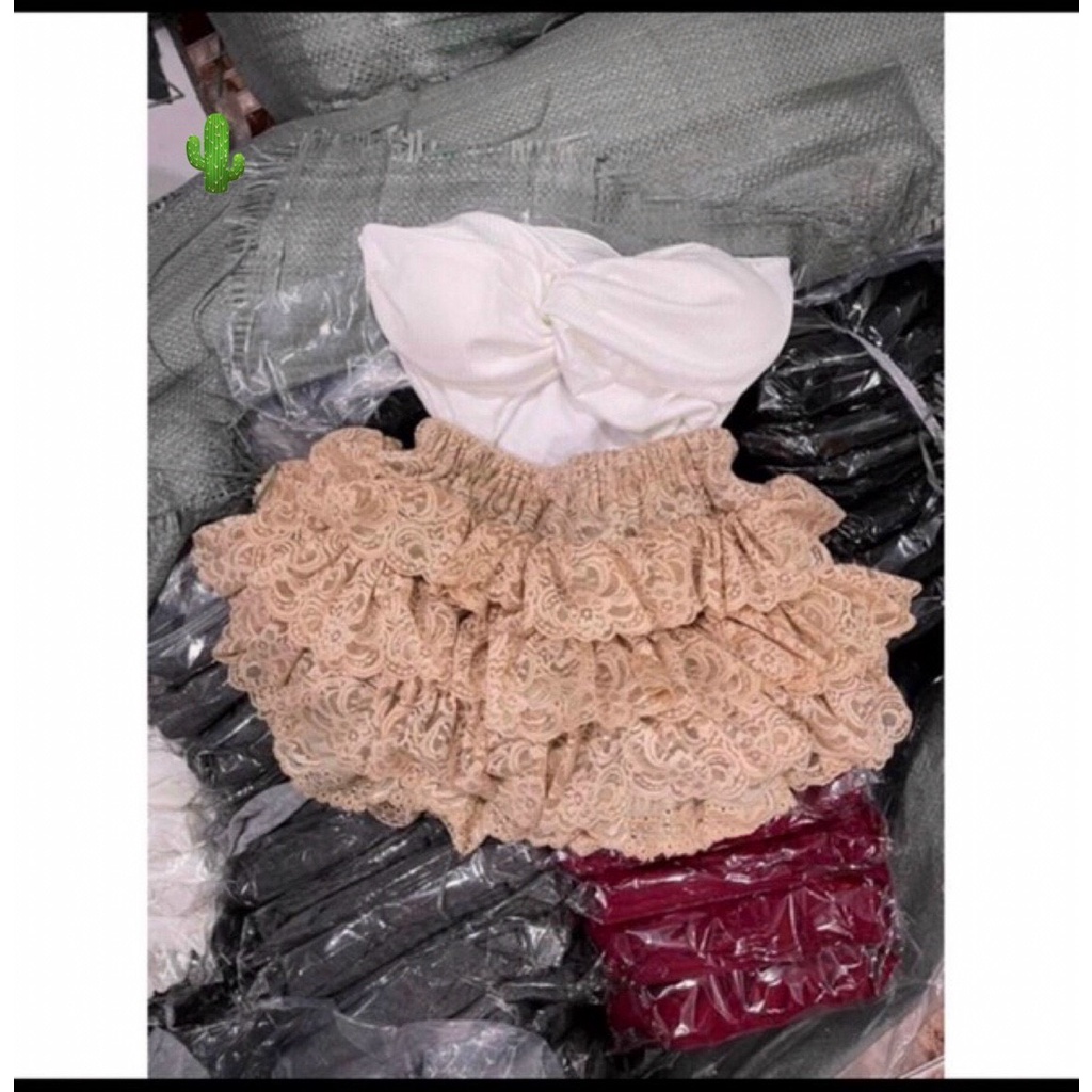 Chân váy ren phân tầng mẫu mới cực hot và sexy , chất ren mềm mịn