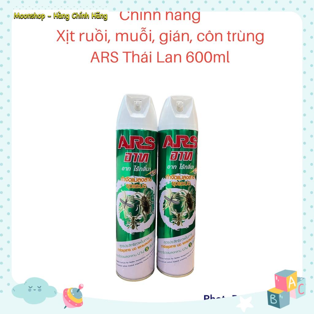 Chính hãng - Chai Xịt Côn Trùng ARS Thái Lan 600ml (Gián, ruồi, muỗi) - Moonshop_chuyên sỉ