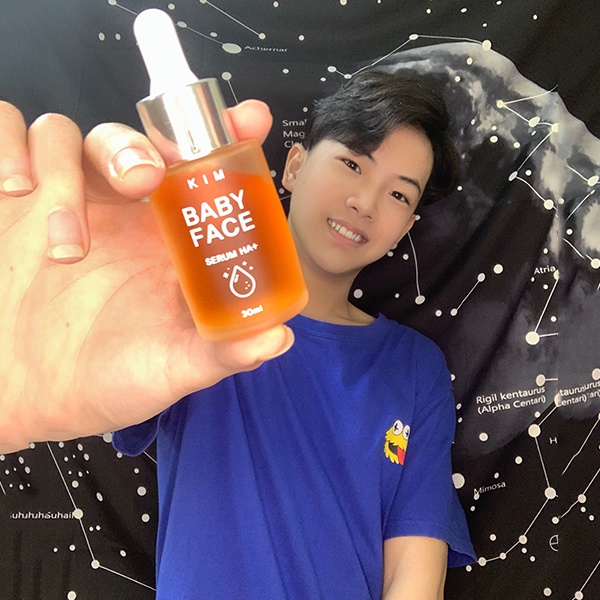 Serum KIM BABY FACE HA+, dưỡng trắng da mặt, sạch mụn, mờ nám, tàn nhang 30ml | BigBuy360 - bigbuy360.vn