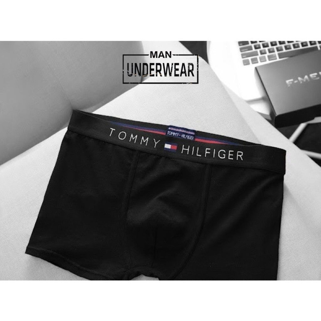 Quần lót nam, quần boxer in họa tiết Tomy cao cấp vải cotton mềm mịn thoáng mát phong cách nam tính - Underwear Men