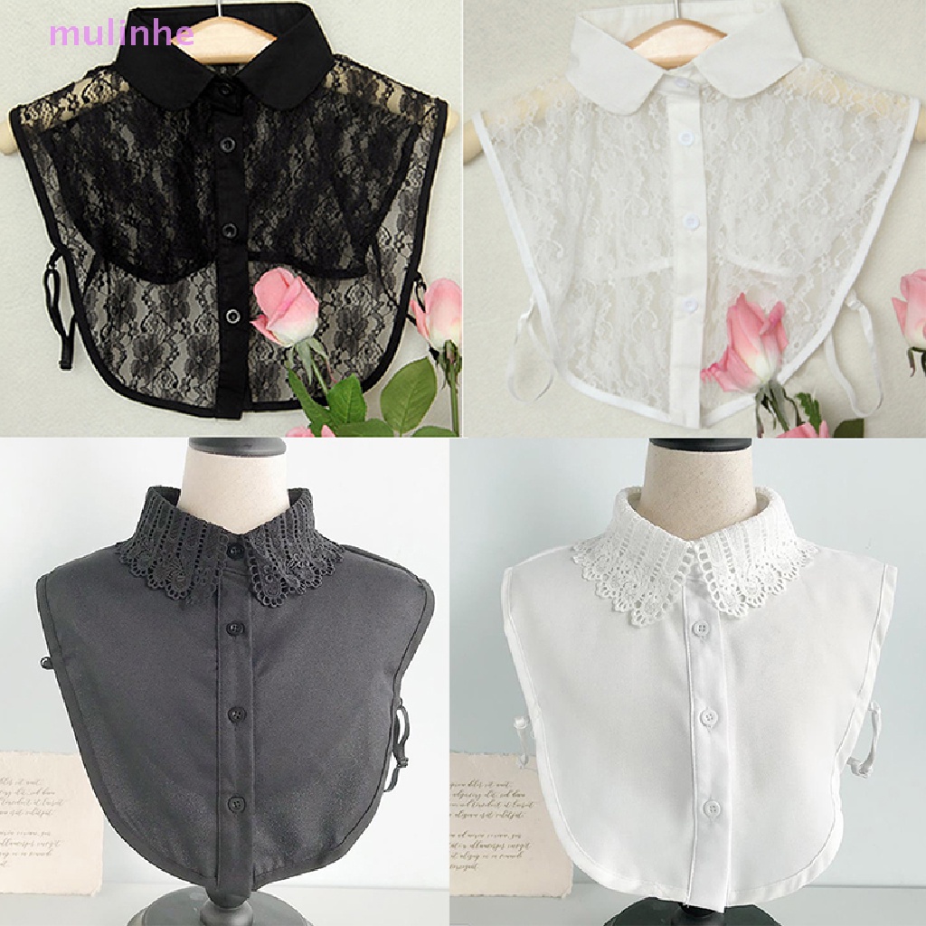 Cổ Áo Sơ Mi Giả Búp Bê Kiểu Vintage Thời Trang Mùa Đông Cho Nữ