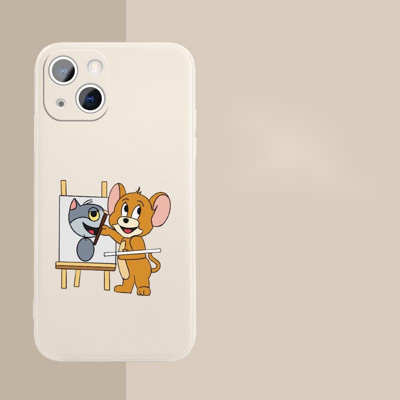 Ốp Điện Thoại Silicon TPU Mềm In Hình Dễ Thương Cho Iphone Mini 6s 14 XS Plus X 13 Max 8 7 11 XR Pro 6 12