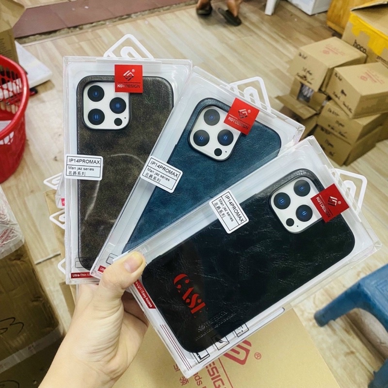 Ốp KST da trơn bóng ip14/ ip14 pro/ ip14 plus/ ip14 pro max