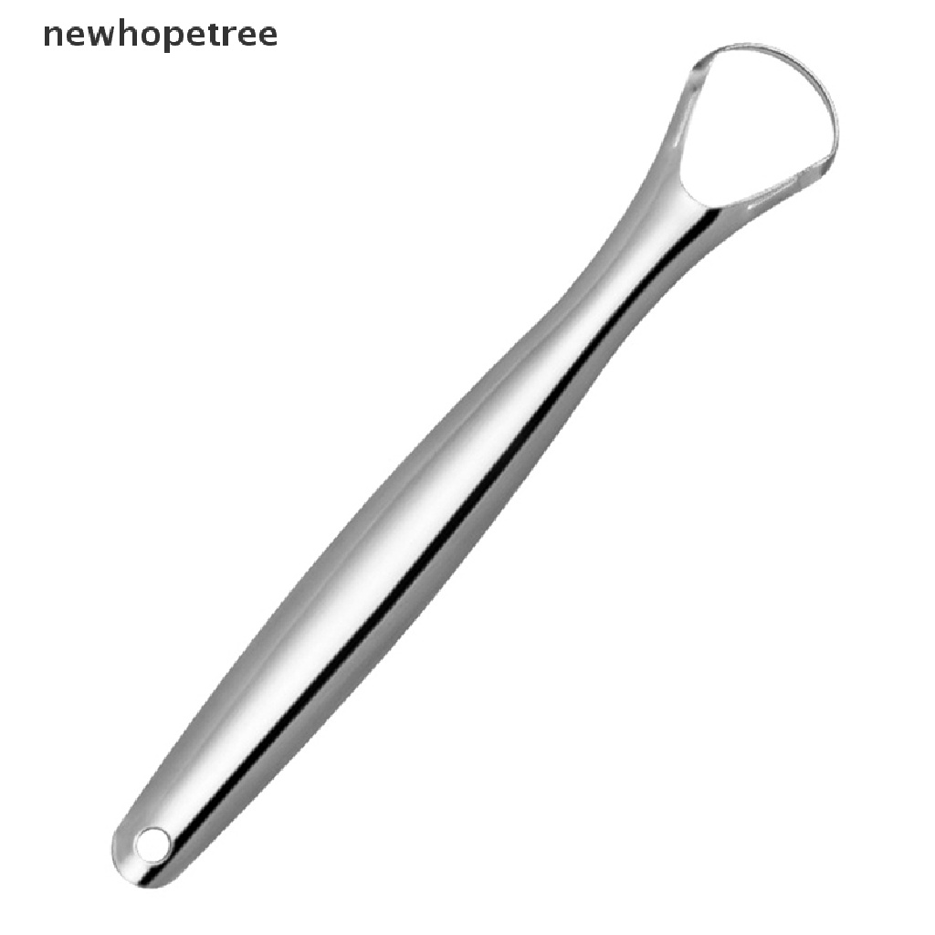 Set 1 Dụng Cụ Nạo Lưỡi Bằng Thép Không Gỉ Có Thể Tái Sử Dụng