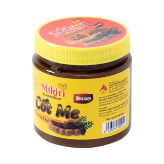 Cốt Me Nguyên Chất Đã Tách Hạt Mikiri Hũ 250g - Vị Chua Thanh, Dùng Nấu Canh Chua, Đá Me