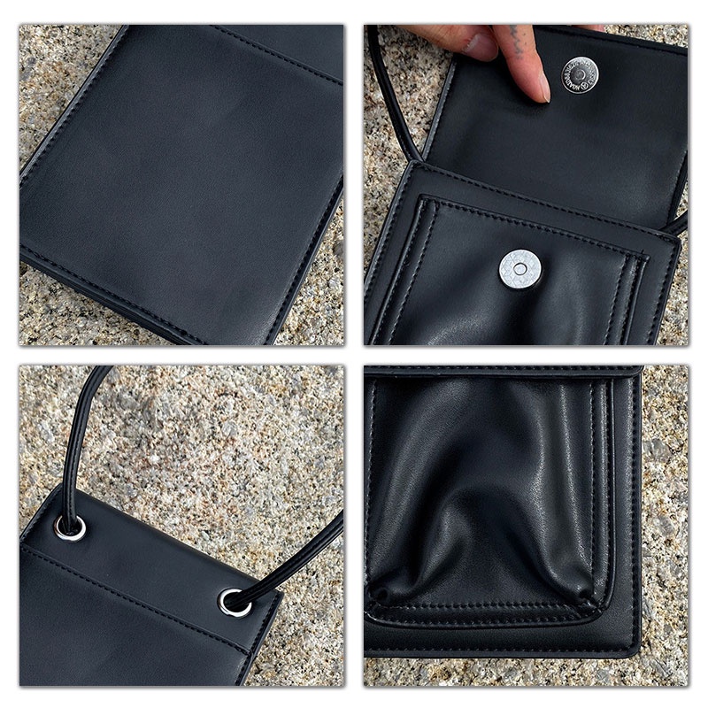 Túi Đeo Chéo Đựng Điện Thoại Đa Năng Phong Cách Hàn Quốc Cho Nam