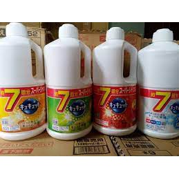 Nước rửa chén sinh học Kao Nhật Bản 1.380ml - Hàng nhập khẩu chính hãng - Không hại da tay