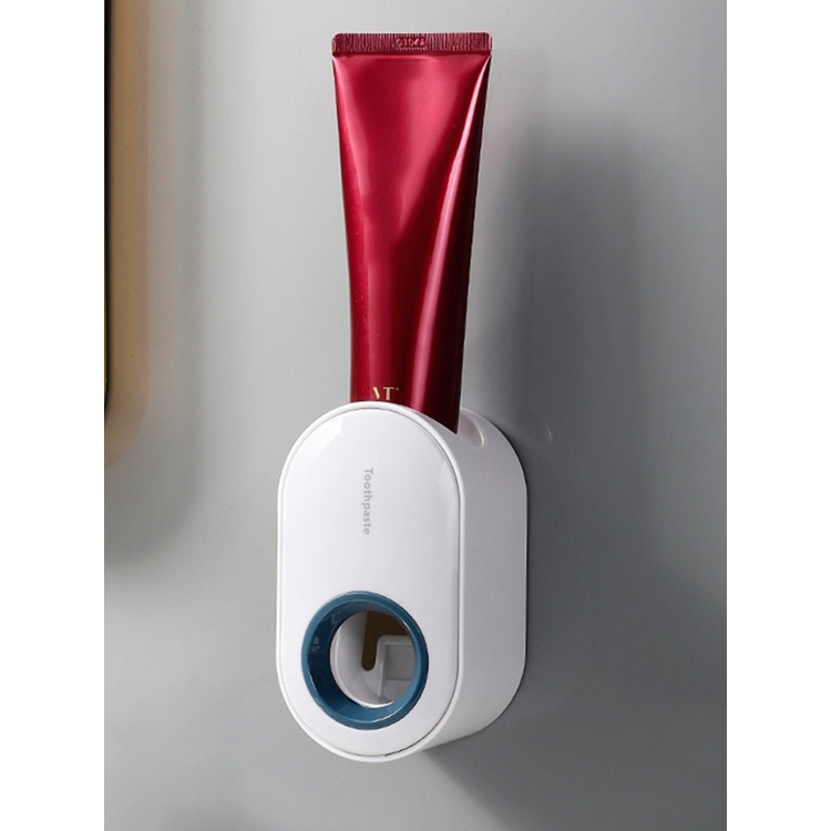 Household Toothpaste Dispenser Bathroom Accessory Set Toothbrush Holder Wall Mount Bracket Bathroom Accessories CRD