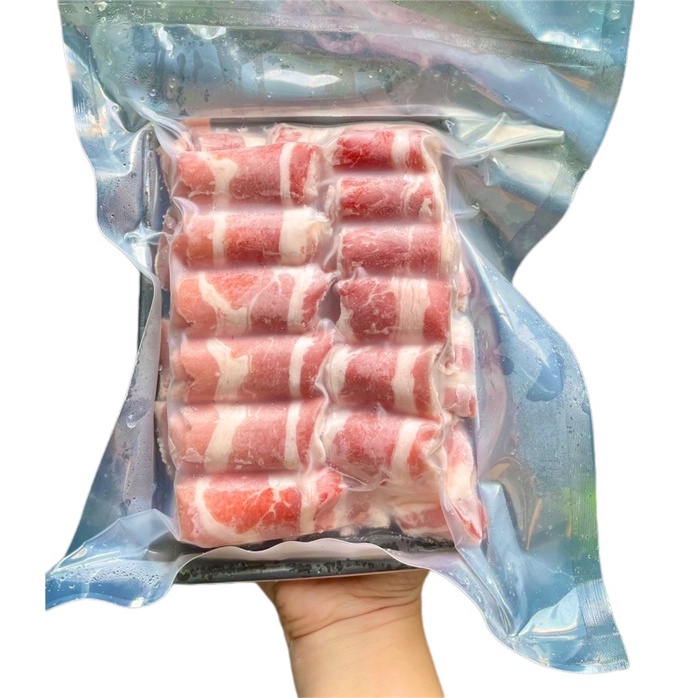 Ba chỉ bò Mỹ Exel loại ngon vỉ 0,5kg-MeMonMi Food sỉ&lẻ thực phẩm sạch cấp đông