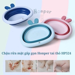 chậu rửa mặt gấp gọn cho bé
