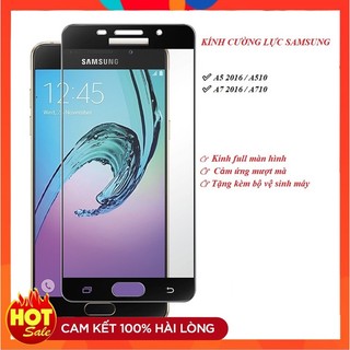 Cường lực 5d samsung a7 2016 a710 - a5 2018 a510 full keo full màn