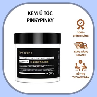 Kem ủ tóc pinky pinky dưỡng tóc siêu mềm mượt nội địa trung phục hồi tóc hư tổn ủ tóc collagen mặt nạ hấp dầu