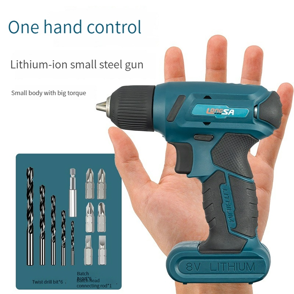 Bộ tua vít điện mini MMULCK không dây sửa chữa tiện lợi