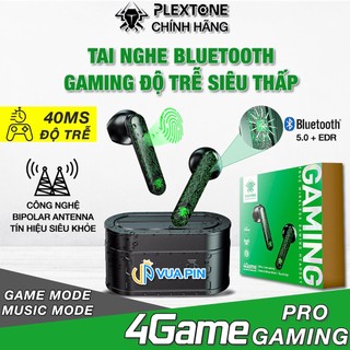 Tai nghe bluetooth không dây Plextone 4game 2023 - Tai nghe bluetooth gaming độ trễ thấp