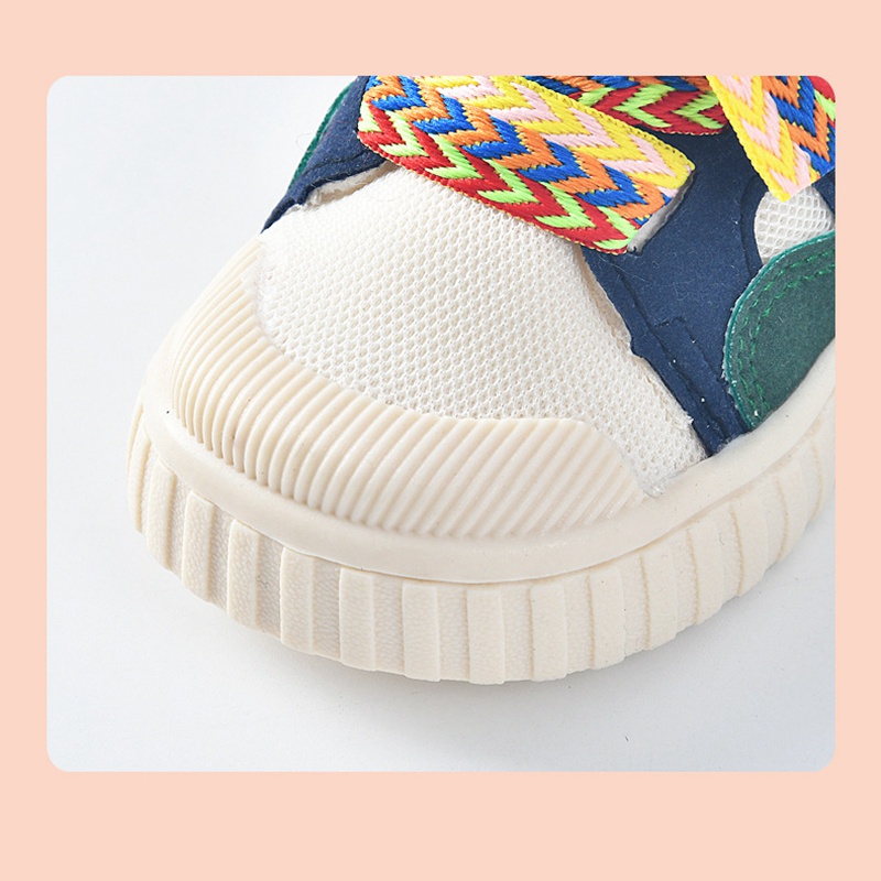 Giày Cao Su Mềm Thoáng Khí Chống Trượt Cho Bé 0-3 Tuổi