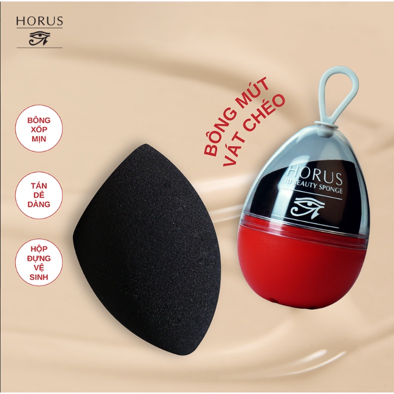 Mút trang điểm Horus 3D Beauty Sponge - Giọt Nước