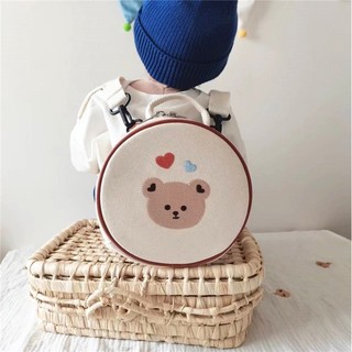 Balo Thêu Gấu Hàn Quốc Cho Bé