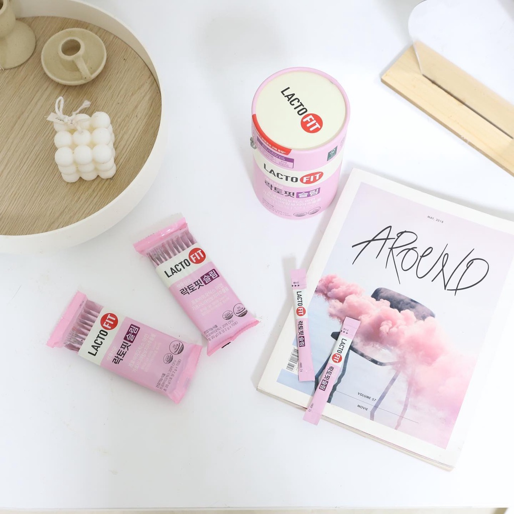 Men tiêu hoá LACTO-FIT SLIM tím  - Nội địa Hàn Quốc