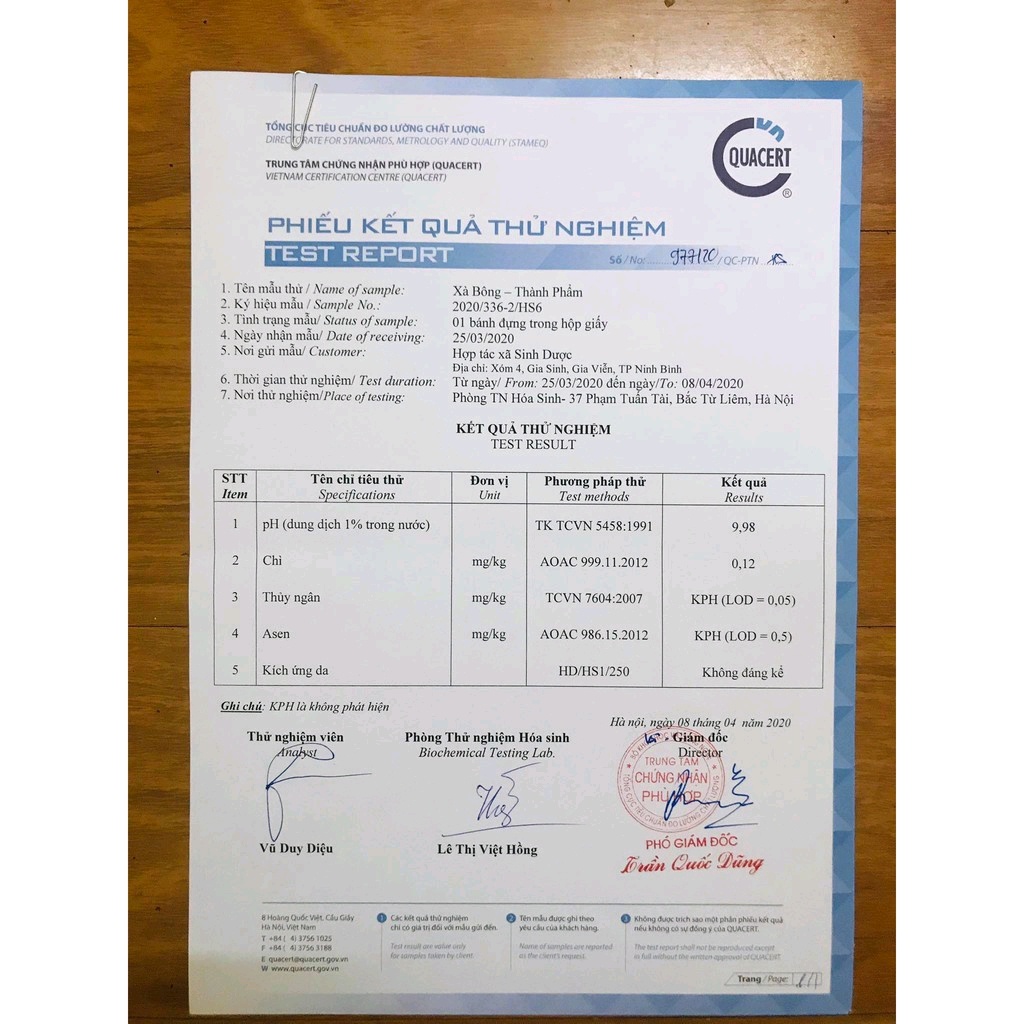 Xà bông tía tô 100g HTX Sinh Dược- Xà phòng Sinh Dược