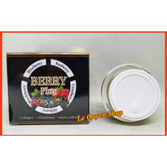 𝐐𝐮𝐞𝐞𝐧𝐁𝐞𝐚𝐮𝐭𝐲 - [Hàng chĩnh hãng] Kem Giảm Nám, Tàn Nhang 4K Berry Plus 5X Extra Whitening Cream Thái Lan 20gr | BigBuy360 - bigbuy360.vn
