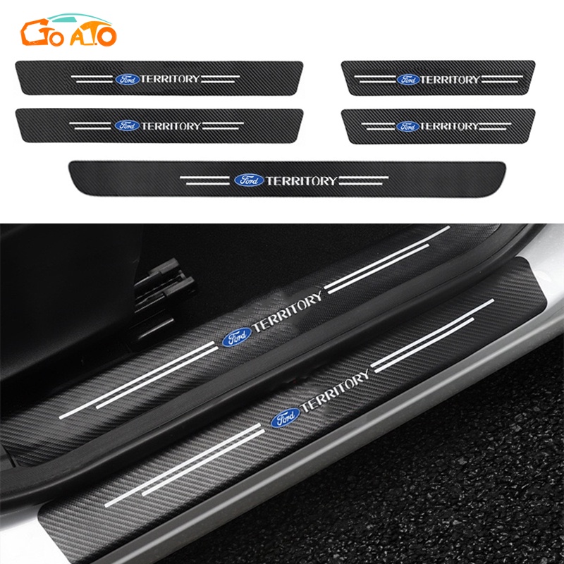 GTIOATO Cho Ford Territory Sợi Carbon Bảo Vệ Bậc Cửa Và Dán Cốp Xe Hơi Dán Xe Dán Cửa ô Tô DáN  ̂́Ng XưỚC Ô Tô Phụ KiệN Ô Tô