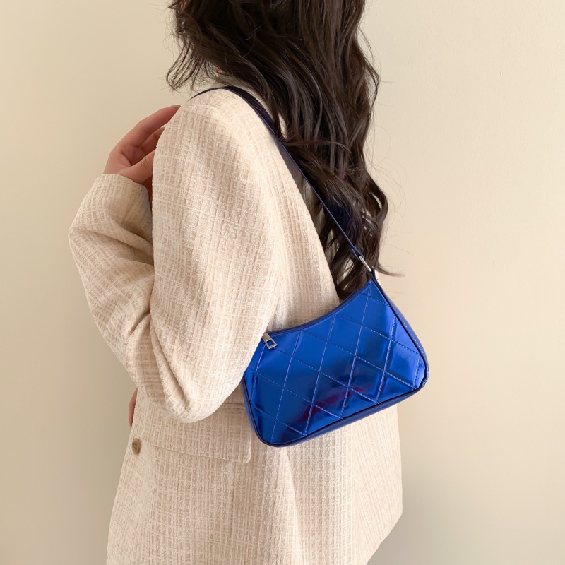 Túi Xách JASMIN NOIR Đeo Vai Họa Tiết Sọc Caro Đơn Giản Thời Trang Cho Nữ