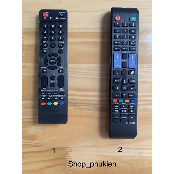 Remote điều khiển tivi led Rindo