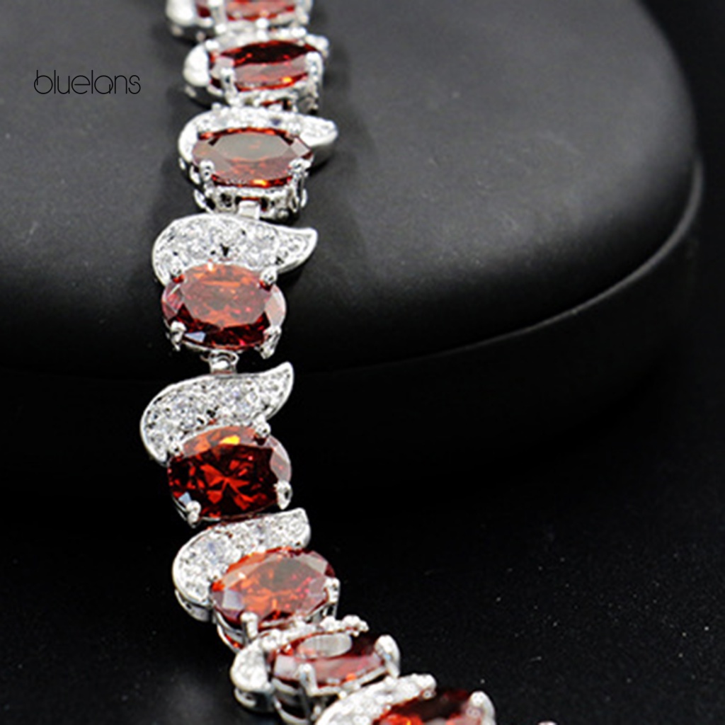 Vòng Tay Đính Đá Nhiều Màu Sắc Thanh Lịch Cho Nữ