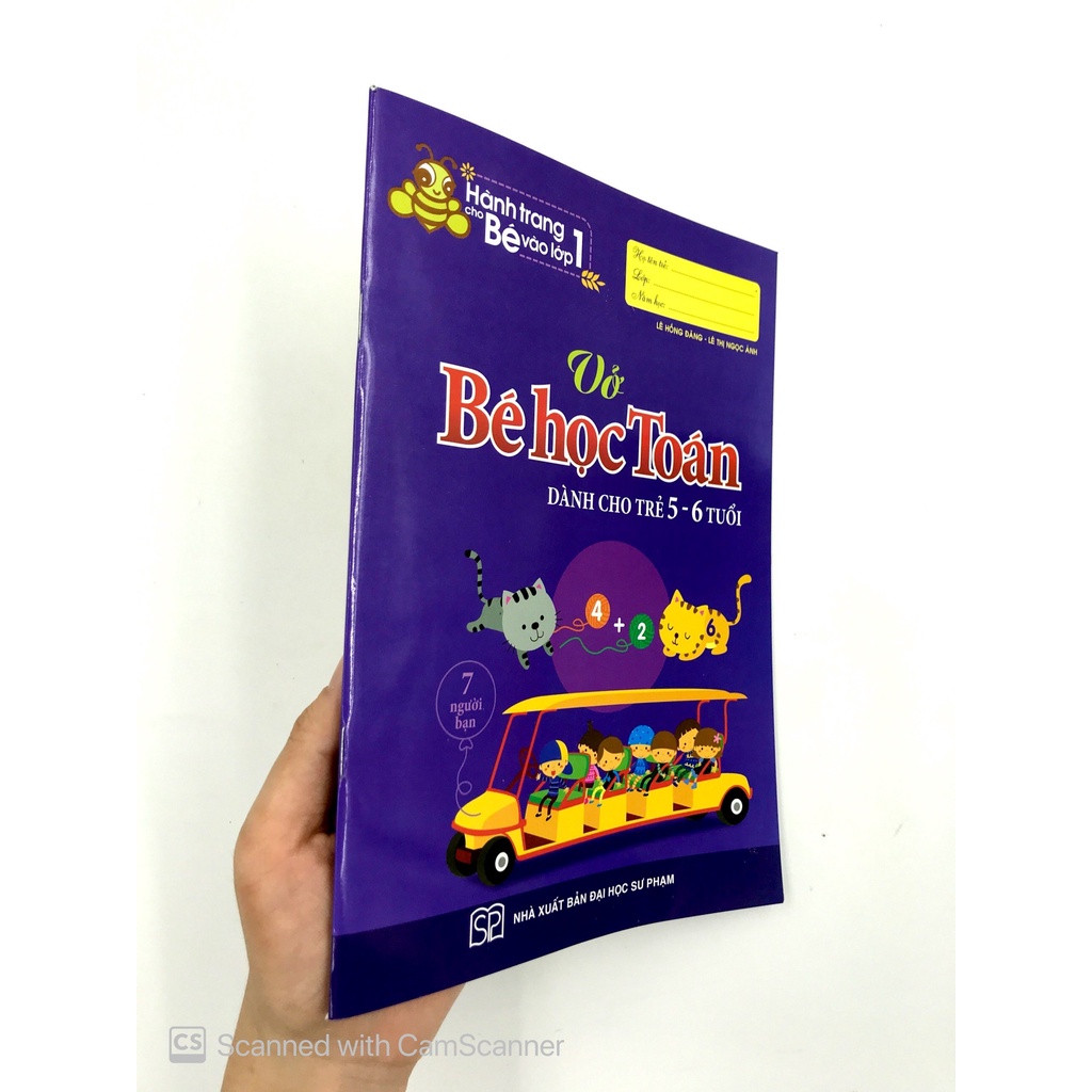 Sách_Hành Trang Cho Bé Vào Lớp 1 - Vở Bé Học Toán