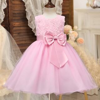Đầm công chúa NNJXD Bebe Vestidos xinh xắn cho bé gái dự tiệc cưới / sinh nhật / phù dâu