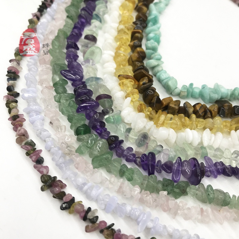 Chuỗi Hạt Đá Thạch Anh Tím Tự Nhiên Dùng Làm Trang Sức diy