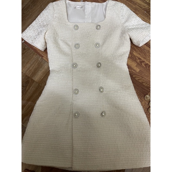Váy dạ ngắn tay tiểu thư dress