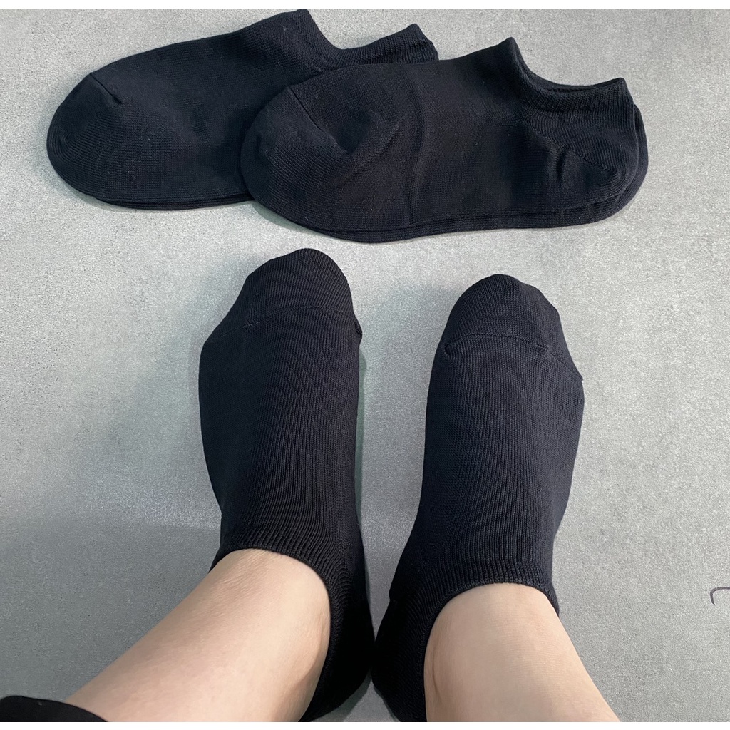 Tất vớ nam cổ ngắn Muji trơn sợi cotton organic mềm mát cho mùa hè size 39-43