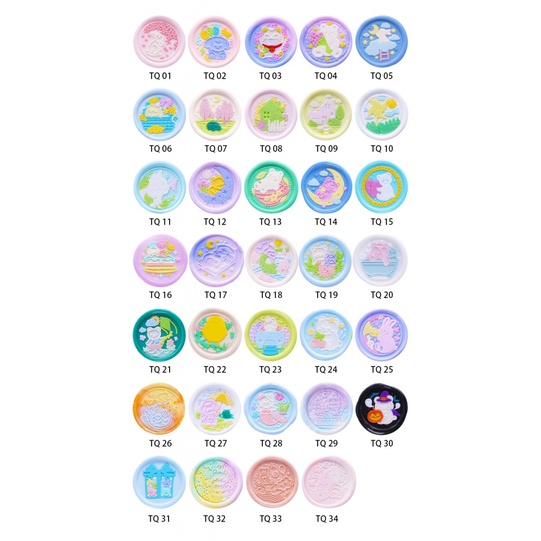 Con Dấu Niêm Phong Bì Thư Bằng Đồng Họa Tiết Độc Đáo